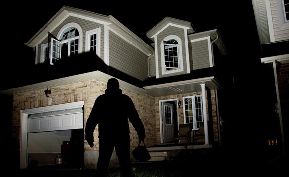 night burglary of house