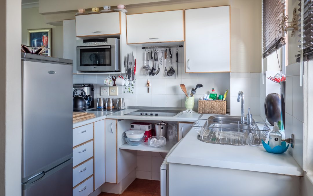 How can I organize my small kitchen?