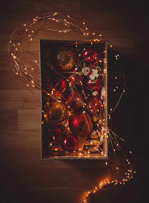 Is it OK to store Christmas decorations in the garage?