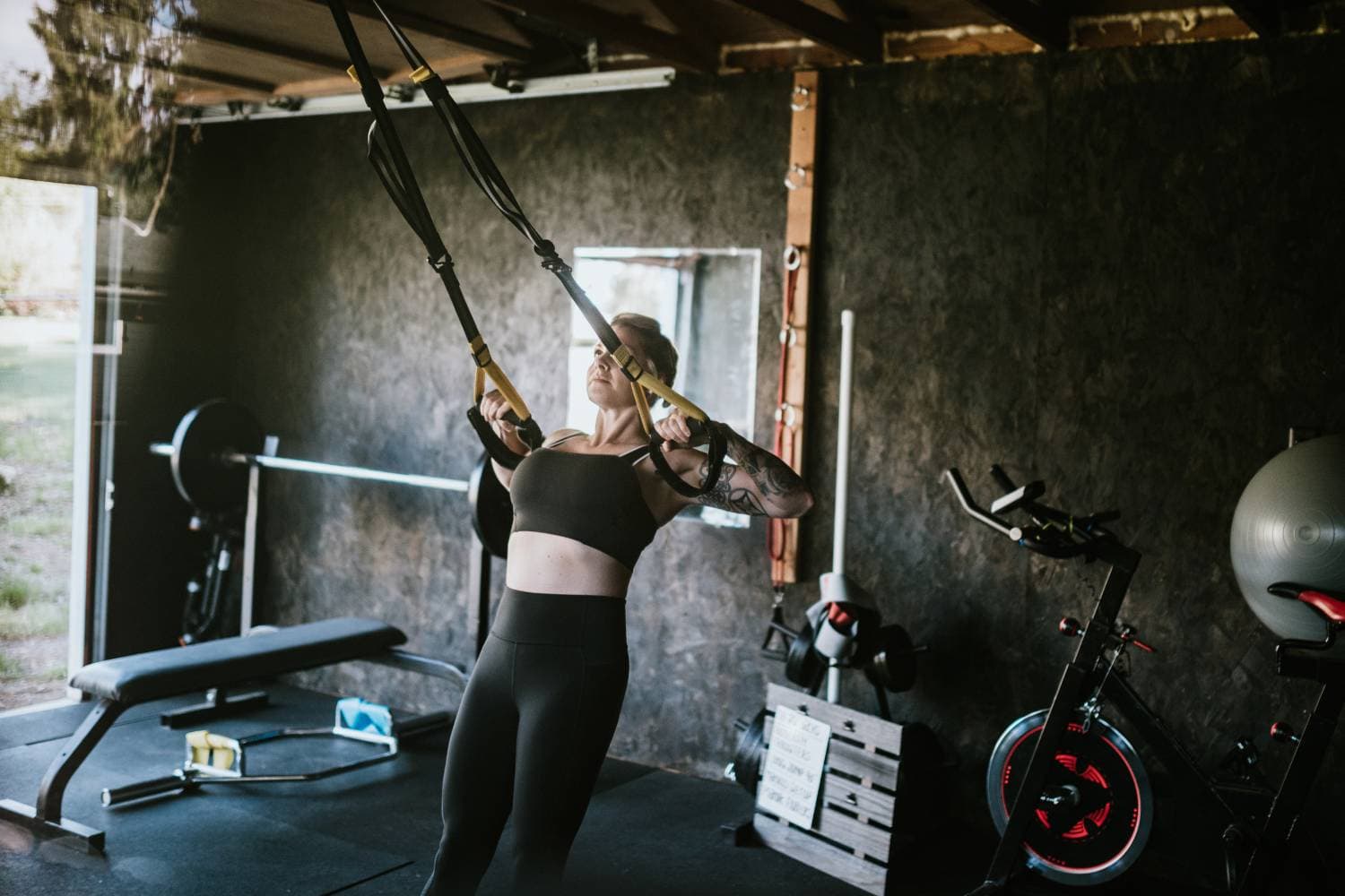 diy plate storage solutions for an organised garage gym 2