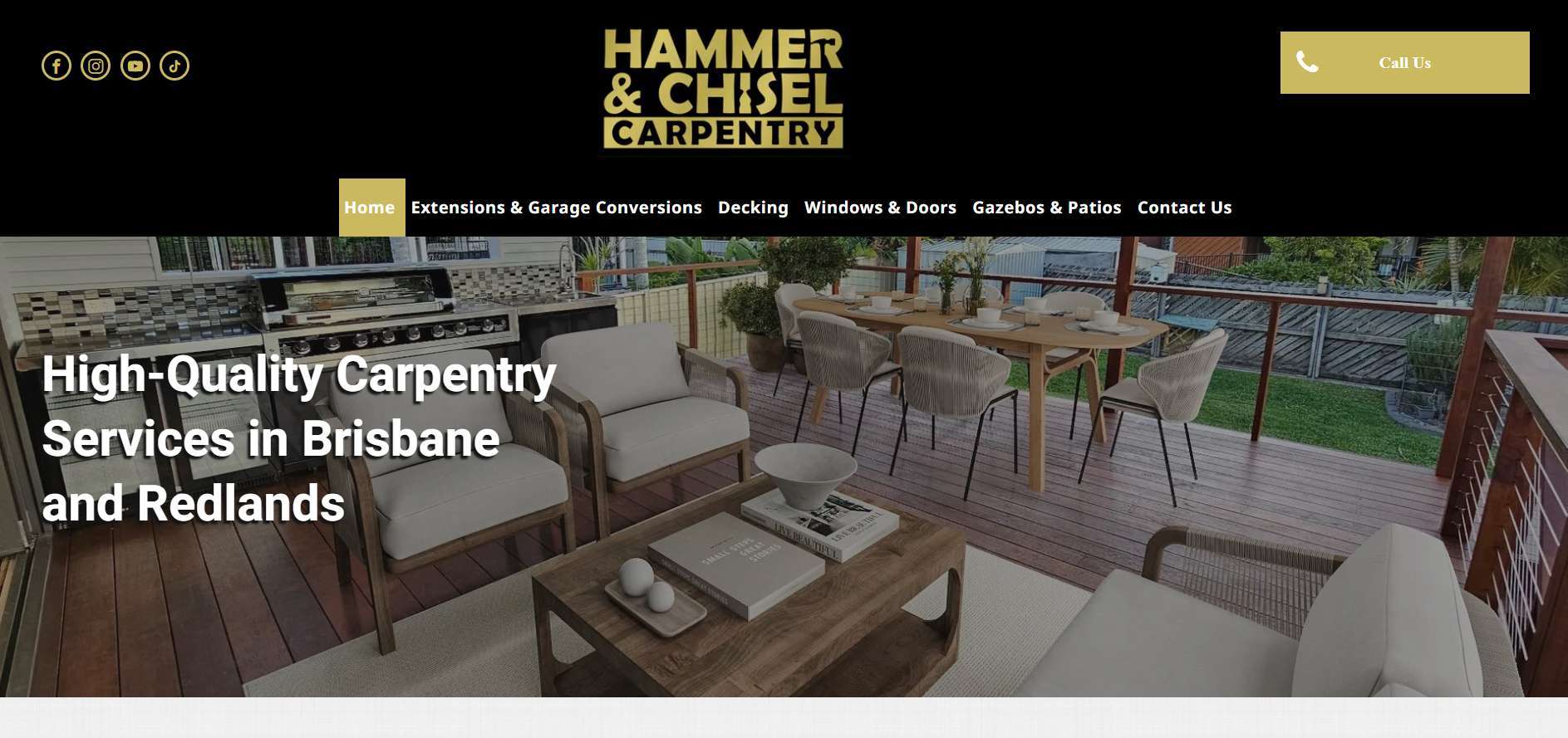 hammer & chisel carpentry