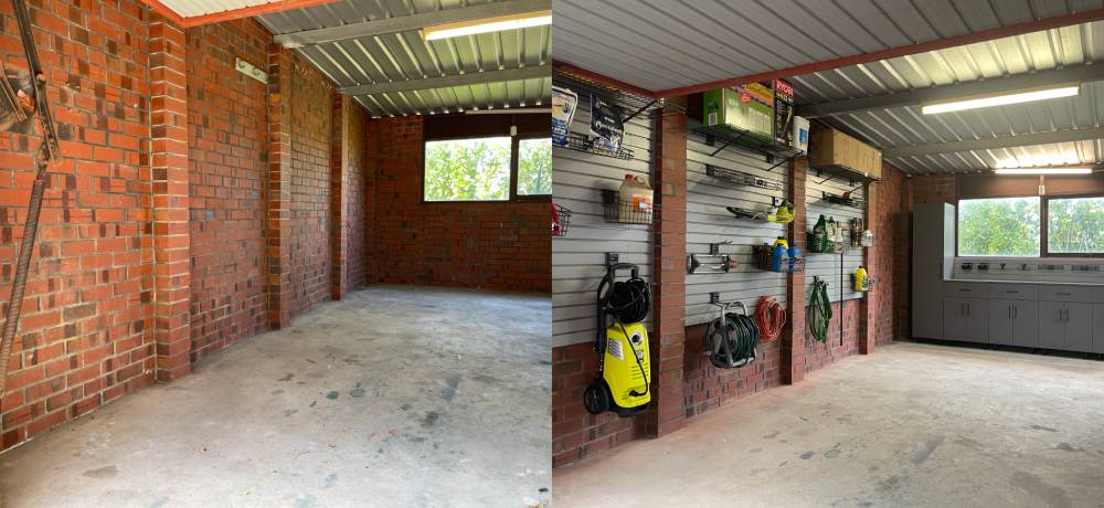 what are the best practices for labeling and categorizing items on garage shelves.2