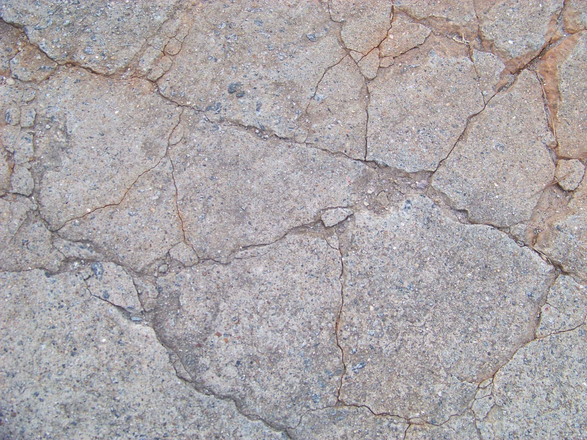 cracked floor
